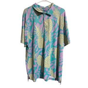 Chubbies Pastel Pineapples Polo XXL